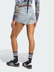 adidas Originals Blue x Jeremy Scott Denim Shorts - Image 2 of 7