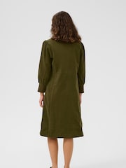 CULTURE Green CUrhaena Midi Dress - Image 2 of 6