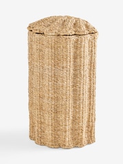 Natural Shell Seagrass Laundry Hamper - Image 4 of 4