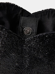 Accessorize Black Beaded Heart Shoulder Bag - Image 2 of 2