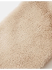 Accessorize Natural Faux Fur Stole Scarf - Image 2 of 2