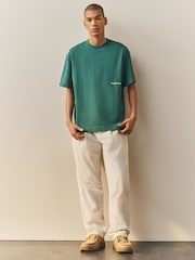 Green Signature - Nothing Ordinary Relaxed Fit Graphic Heavyweight T-Shirt - Bild 2 von 5