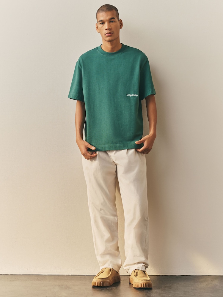 Green Signature - Nothing Ordinary Relaxed Fit Graphic Heavyweight T-Shirt - Bild 2 von 5