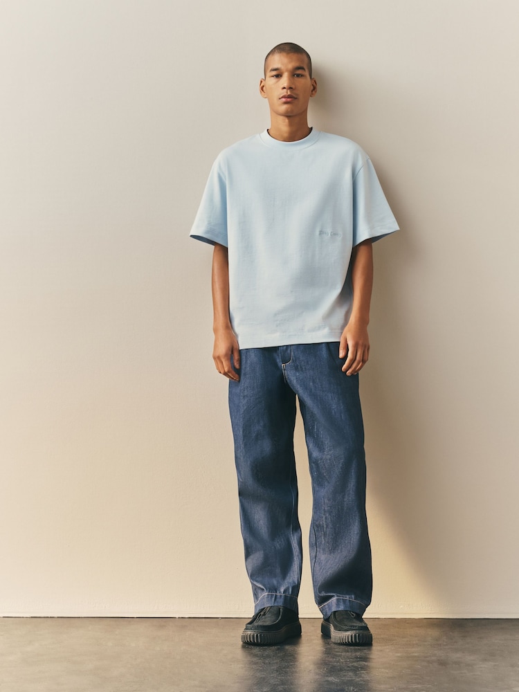 Blue Signature - Nothing Ordinary Relaxed Fit Graphic Heavyweight T-Shirt - Bild 2 von 6