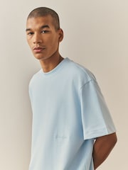 Blue Signature - Nothing Ordinary Relaxed Fit Graphic Heavyweight T-Shirt - Bild 4 von 6