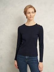 Hobbs Blue Tamsin Top - Image 1 of 4