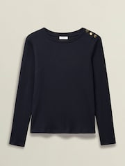 Hobbs Blue Tamsin Top - Image 4 of 4