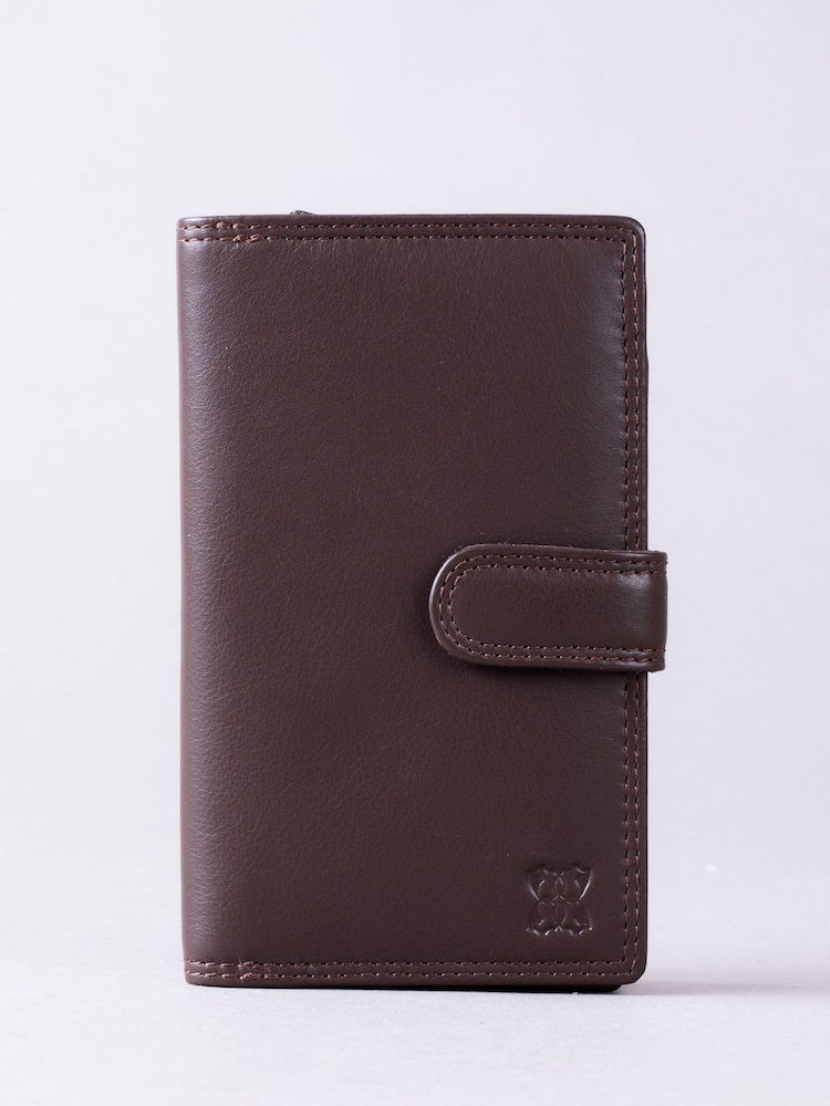 Braun - Lakeland Leather – mittelgroße Hänge-Geldbörse - Bild 1 von 4