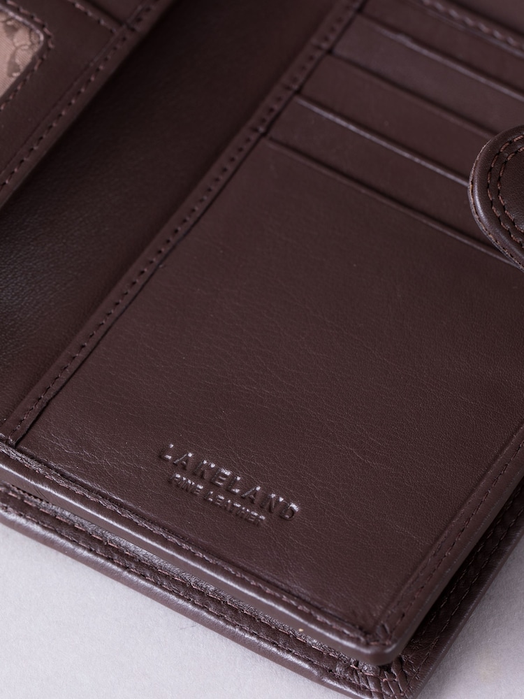 Braun - Lakeland Leather – mittelgroße Hänge-Geldbörse - Bild 4 von 4