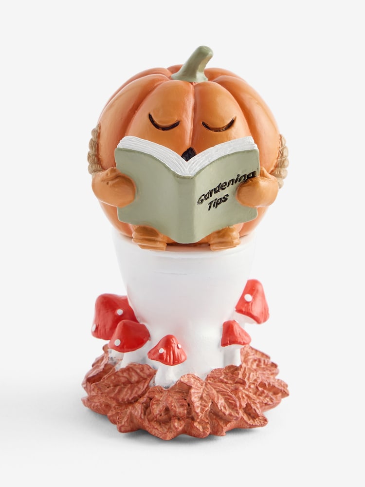 Autumn Pumpkin on The Toilet Ornament - Imagen 2 de 2 Autumn Pumpkin on The Toilet Ornament - Imagen 2 de 2