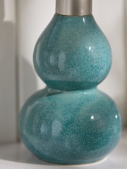 Blue Reactive Glaze Soap Dispenser - Image 2 of 3