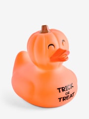 Orange Halloween Pumpkin Duck Bath Buddy - Image 5 of 5