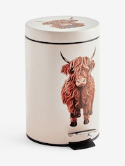 Cream Hamish Soft Close 3 Litre Bin - Image 1 of 2