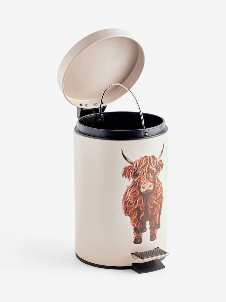 Cream Hamish Soft Close 3 Litre Bin - Image 2 of 2