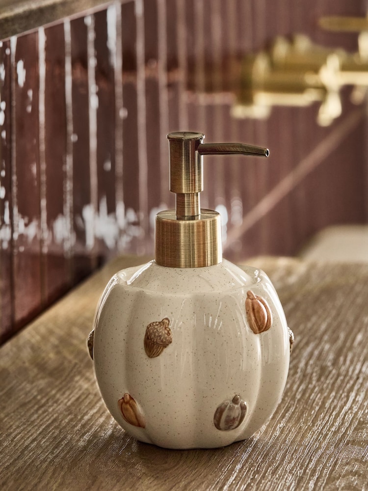 Autumn Pumpkin Soap Dispenser - Bild 2 von 4 Autumn Pumpkin Soap Dispenser - Bild 2 von 4
