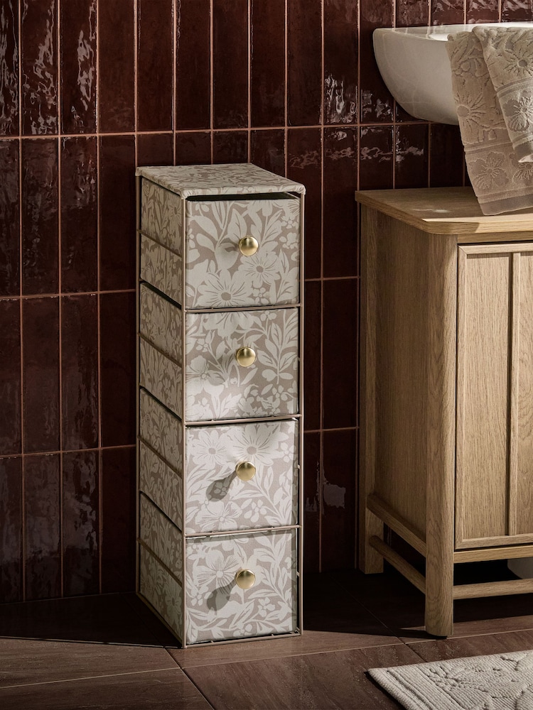 Natural Country Slim Storage Drawers - Image 1 of 6 Natural Country Slim Storage Drawers - Image 1 of 6