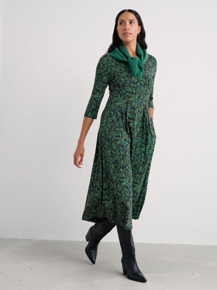 Seasalt Cornwall Green Veronica Dress - Image 1 of 5 Seasalt Cornwall Green Veronica Dress - Image 1 of 5