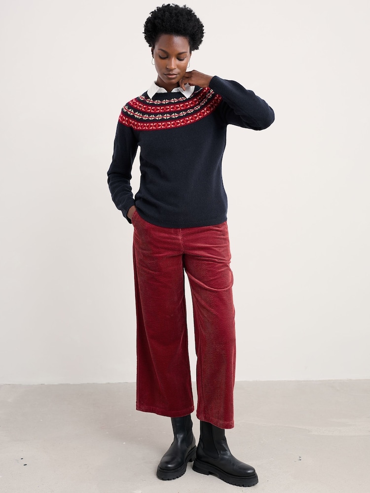 Seasalt Cornwall Blue Seas Edge Jumper - Image 2 of 5 Seasalt Cornwall Blue Seas Edge Jumper - Image 2 of 5