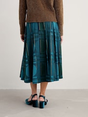Seasalt Cornwall Blue Interweaving Skirt - Image 2 of 5