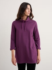 Seasalt Cornwall Purple Formative Tunic - Image 1 of 5