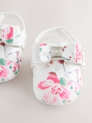 Floral - Baker by Ted Baker Baby Mule Clog Bow Padders Sandals - Imaginea 2 din 5