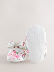 Floral - Baker by Ted Baker Baby Mule Clog Bow Padders Sandals - Imaginea 5 din 5