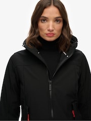 Superdry Black Hooded Classic Trekker Jacket - Image 6 of 7