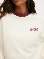 Pink - Cotton On Long Sleeve Graphic Crew Top - Bild 5 von 5