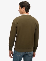 Superdry Green Tokyo Narrative Loose Sweatshirt - Image 2 of 7