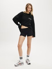 Schwarz - Cotton On Long Sleeve Graphic Crew Top - Bild 2 von 4
