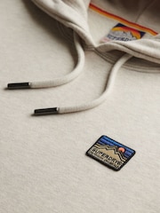 Superdry Nude Great Outdoors Embroidered Hoodie - Image 7 of 7