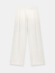 Mint Velvet White Knit Wide Leg Joggers - Image 6 of 6