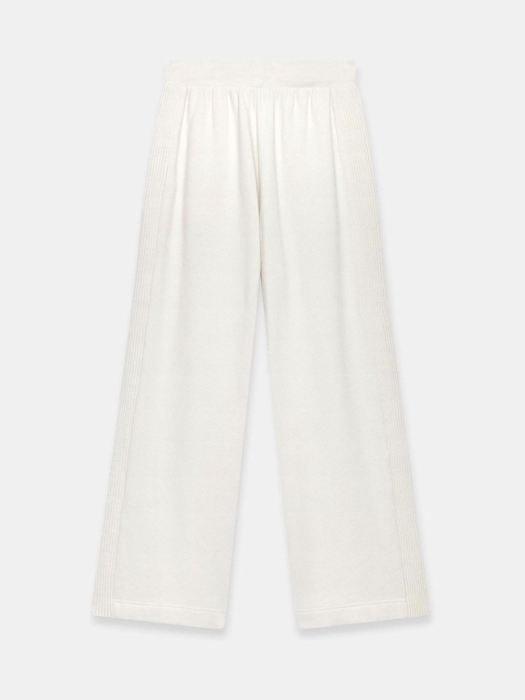 Mint Velvet White Knit Wide Leg Joggers - Image 6 of 6 Mint Velvet White Knit Wide Leg Joggers - Image 6 of 6