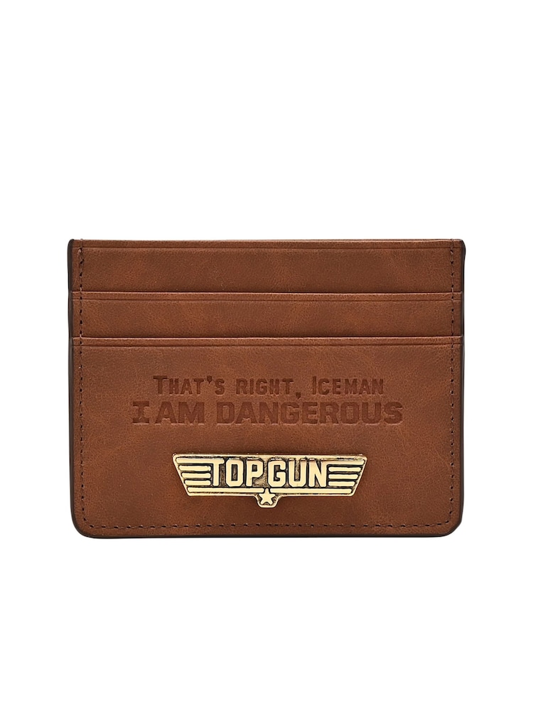 Widdop Brown Top Gun Card Wallet - Image 1 of 2 Widdop Brown Top Gun Card Wallet - Image 1 of 2