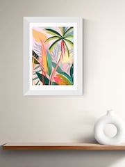 East End Prints White Tropical Jewels Wall Art Print by 83 Oranges - Image 1 of 2