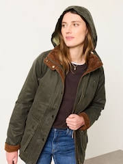 FatFace Sussex Green Petite Heritage Jacket - Image 1 of 7