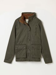 FatFace Sussex Green Petite Heritage Jacket - Image 8 of 8