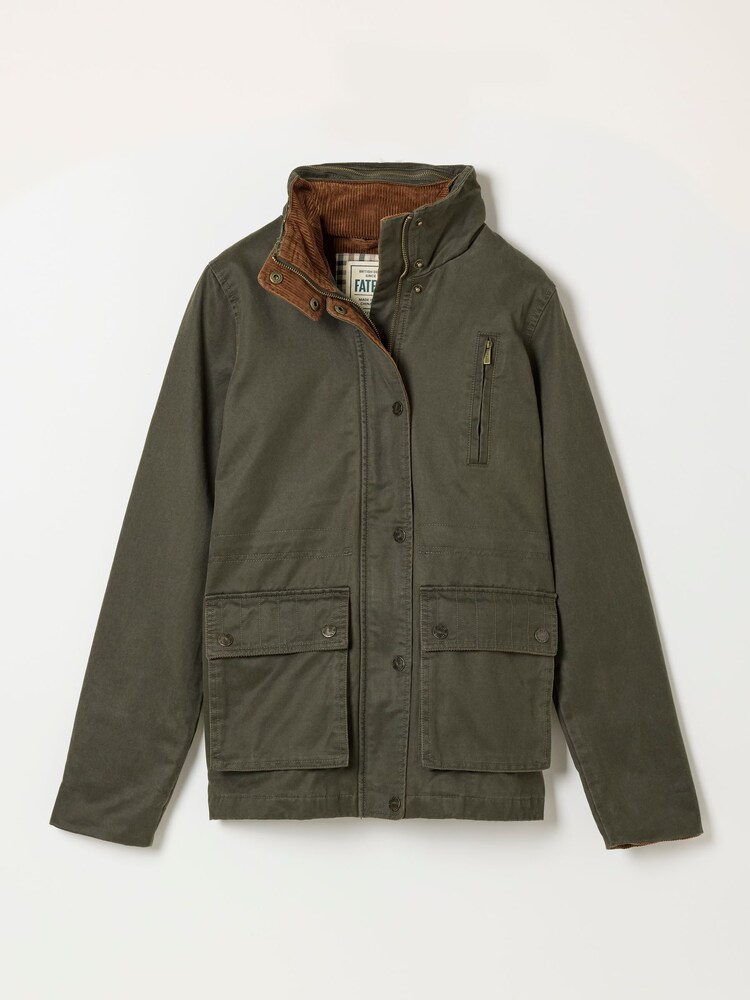 FatFace Sussex Green Petite Heritage Jacket - Image 8 of 8 FatFace Sussex Green Petite Heritage Jacket - Image 8 of 8