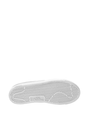 Nike White/Black Youth Tennis Essential Trainers - Image 4 of 4