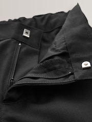 Black Regular Leg Pull On Waist School Trousers 5 Pack (3-17yrs) - Image 7 of 11