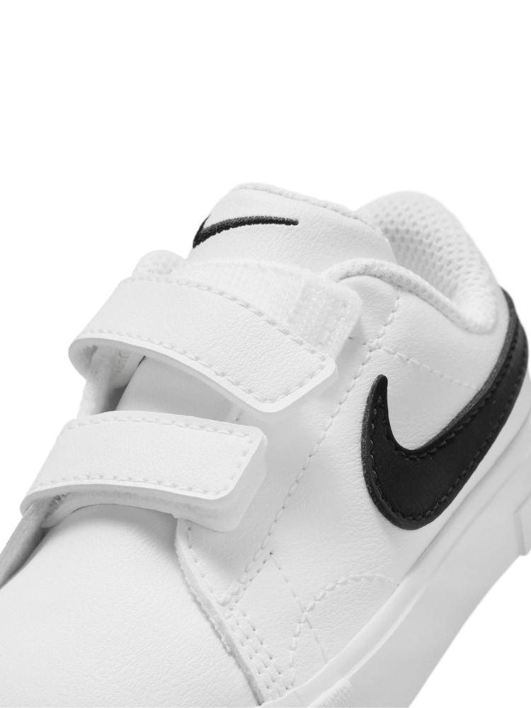 Blanco/Negro - Nike Infant Tennis Essential Trainers - Imagen 6 de 6 Blanco/Negro - Nike Infant Tennis Essential Trainers - Imagen 6 de 6