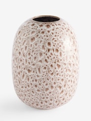 Brown Reactive Glaze Ceramic Vase - Image 6 of 6