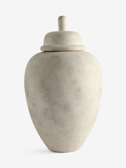 Natural Lydford Ceramic Ginger Jar - Image 1 of 1