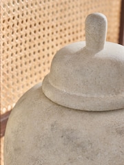 Natural Lydford Ceramic Ginger Jar - Image 3 of 4