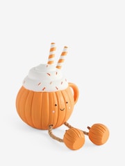 Orange Pumpkin Latter Dangly Character Ornament - Image 2 of 3