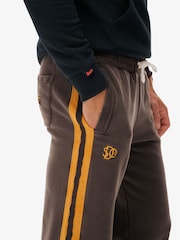 Superdry Brown Athletic Fives Joggers - Image 5 of 7