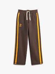 Superdry Brown Athletic Fives Joggers - Image 6 of 7