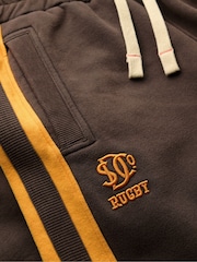 Superdry Brown Athletic Fives Joggers - Image 7 of 7