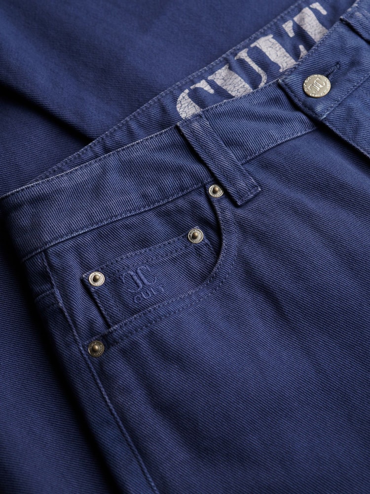 Superdry Blue Mid Rise Baggy Joggers - Image 7 of 7 Superdry Blue Mid Rise Baggy Joggers - Image 7 of 7