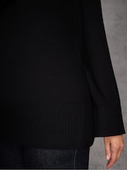 Live Unlimited Black Polo Jumper - Image 5 of 5